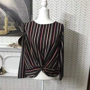 URBAN romantics striped blouse